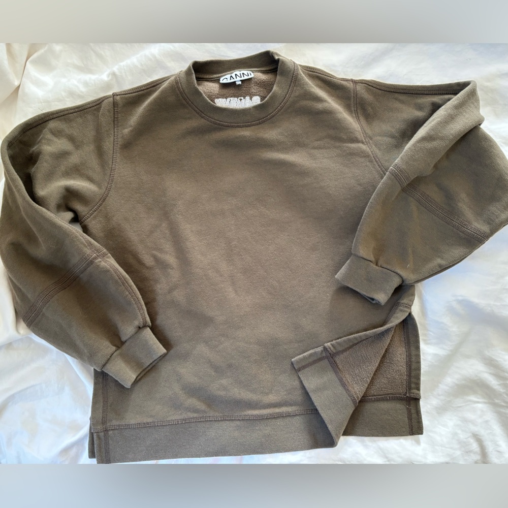 GANNI size M sweatshirt